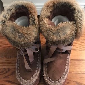 Mou eskimo boots with laces